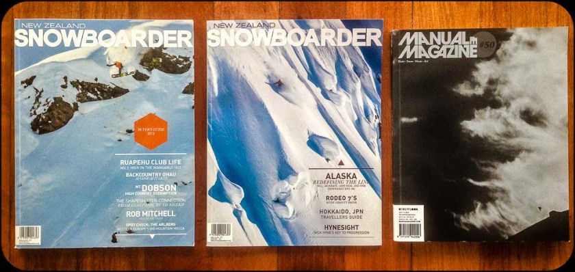 New Zealand snowboard magazines