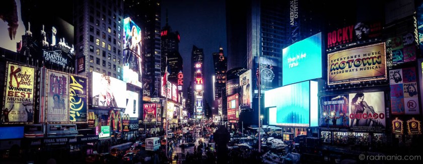 Radich NY-Times Square iPhone Panorama