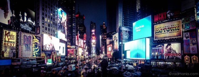 Radich NY-Times Square iPhone Panorama