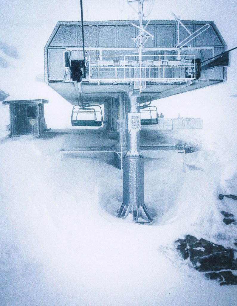 Perisher lift tower blizzard - Sean Radich