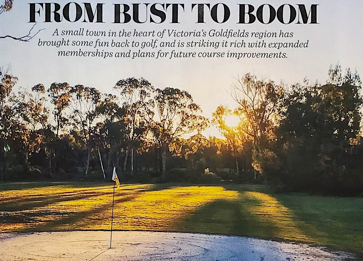 Tarnagulla Golf Club Features In Golf Australia&nbsp;Magazine